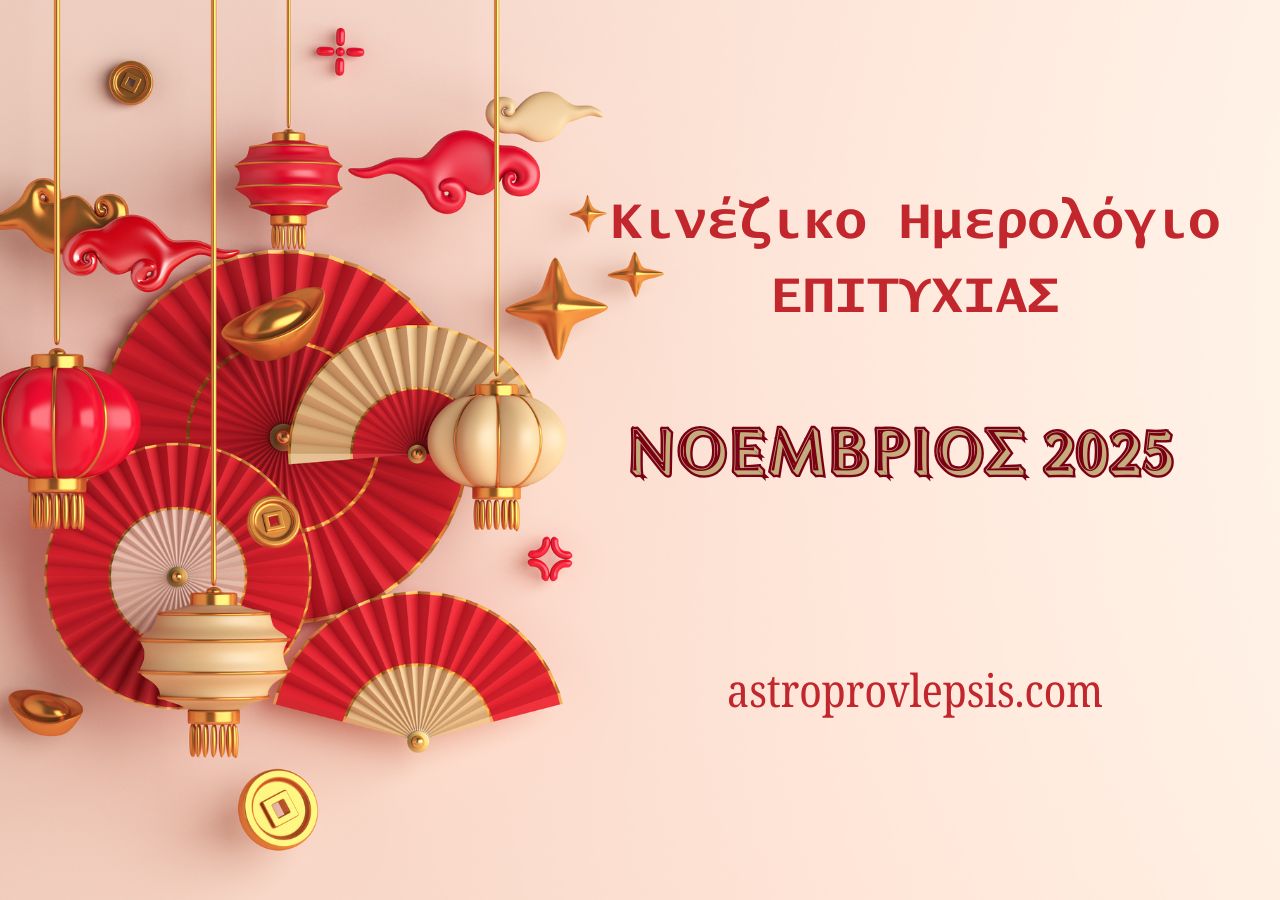 κινέζικο ημερολόγιο επιτυχίας