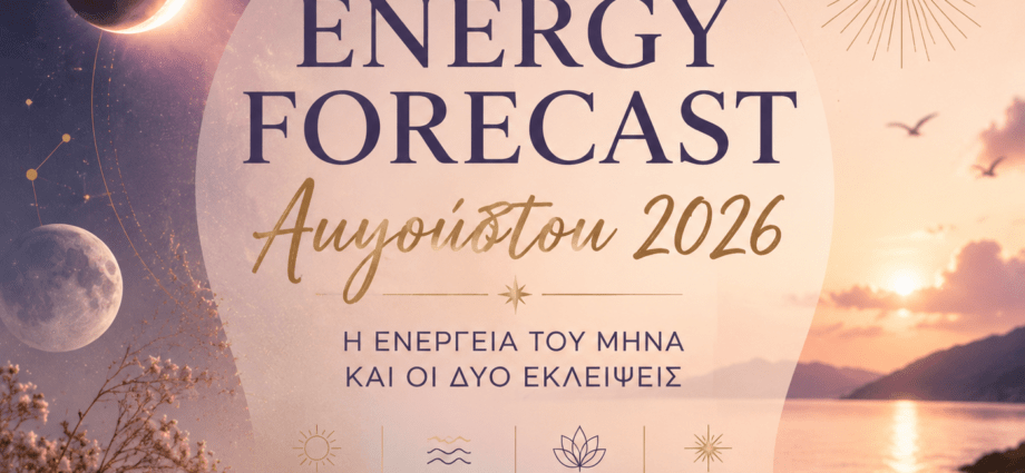 energy forecast Αυγούστου 2026