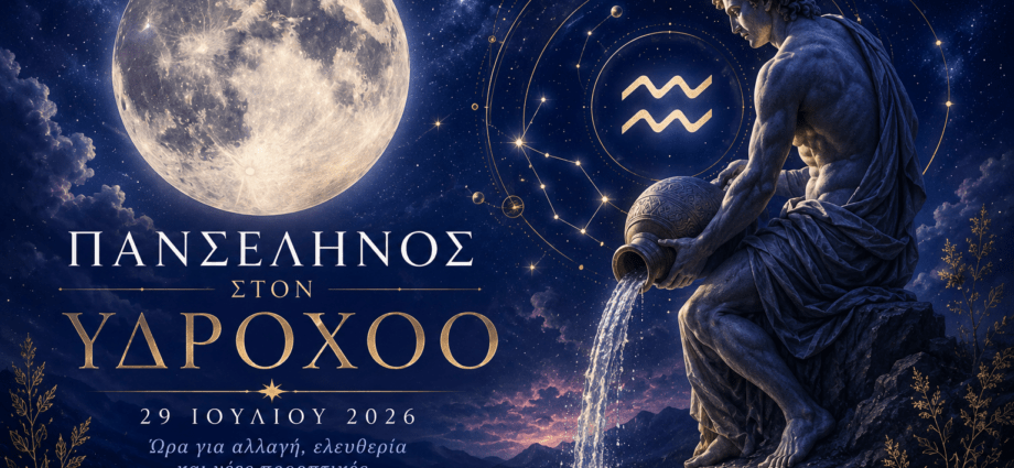 πανσέληνος στον υδροχόο 2026