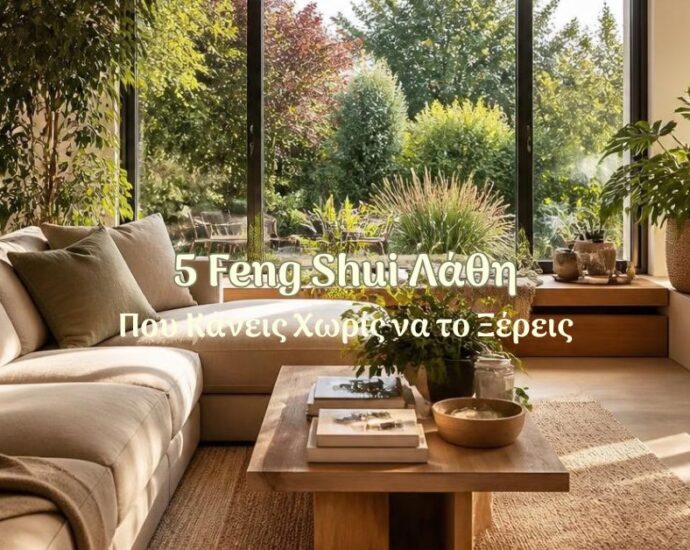 feng shui λάθη