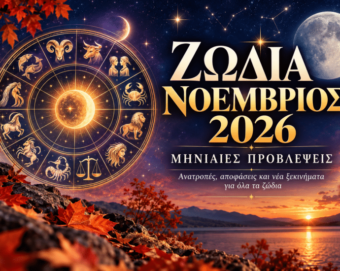 μηνιαίες προβλέψεις Νοεμβρίου 2026